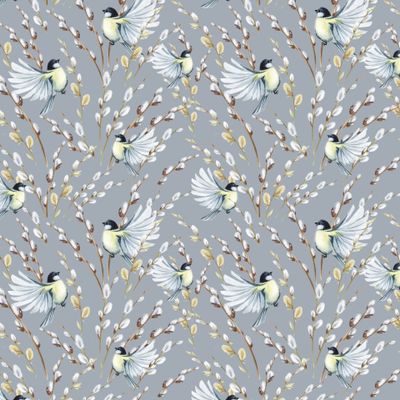 синицы темно-серые