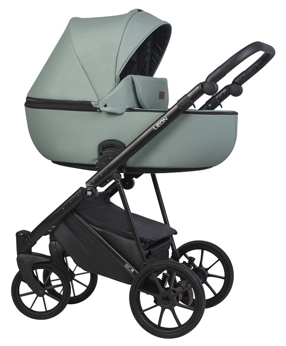 Детская коляска Riko Basic Leon 2 в 1 01 Green зеленый