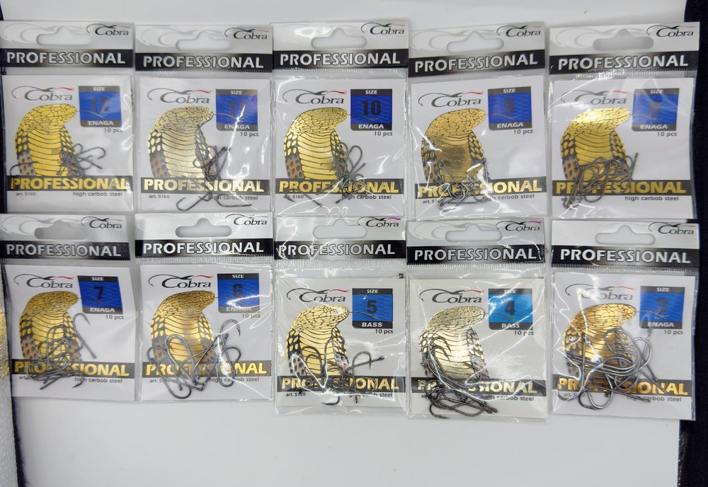 КРЮЧКИ Cobra СИНИН