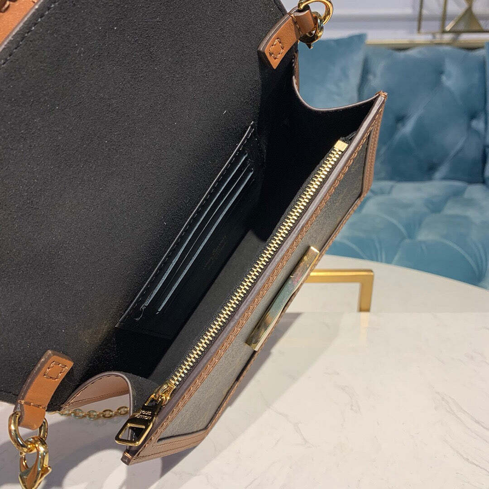 Louis Vuitton Dauphine Chain Wallet