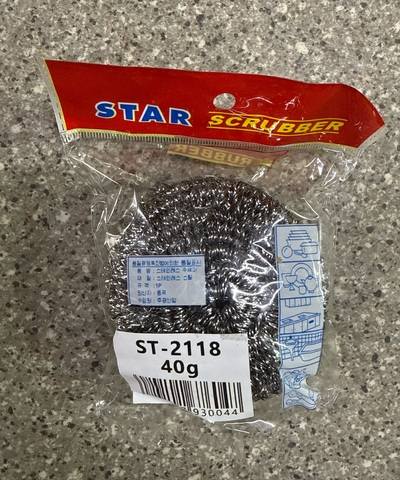 Мочалка металлическая 40г СП-022