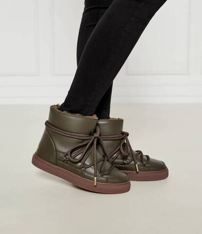 Утепленное угги GRAPE INUIKII - хаки(05000-003)