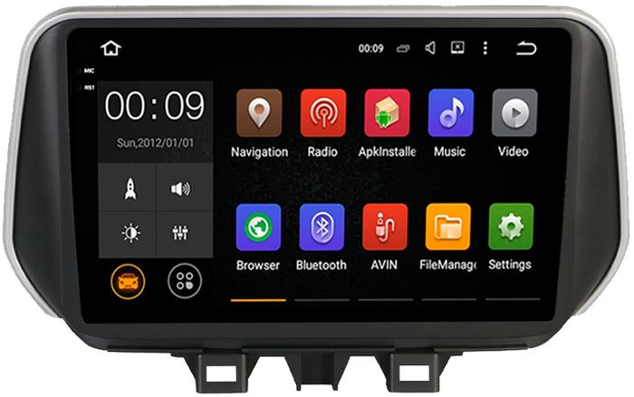 Магнитола для Hyundai Tucson 2018-2021 - AIROC 2K RX-2023 Android 13, Быстрая, QLed+2K, CarPlay, SIM-слот
