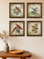 Картины на стену интерьерные на холсте 4 шт