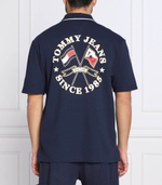 поло skater modern Tommy Jeans - темно-синий(DM0DM15153)