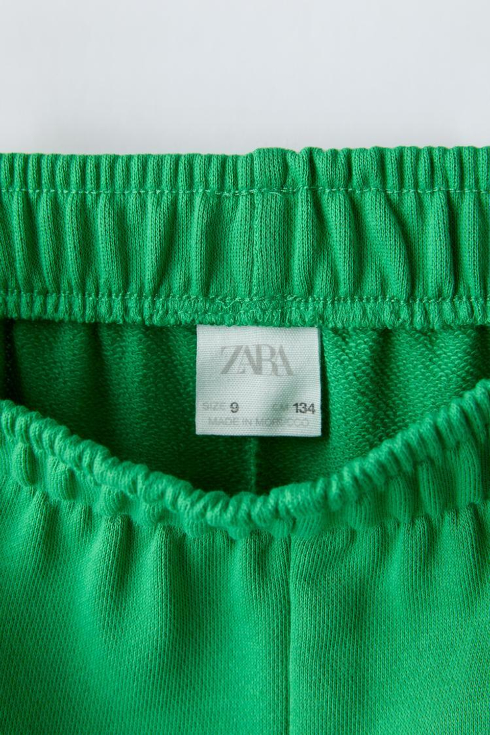 ZARA ШОРТЫ С ЛАМПАСАМИ, ЗЕЛЕНЫЙ