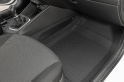 Резиновые коврики с высоким бортом для Hyundai Solaris II 2017-н.в., Seintex.88211