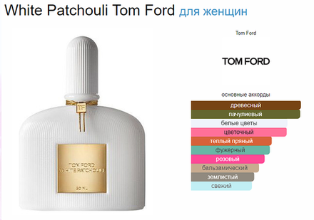 Tom Ford White Patchouli 100 ml (duty free парфюмерия)