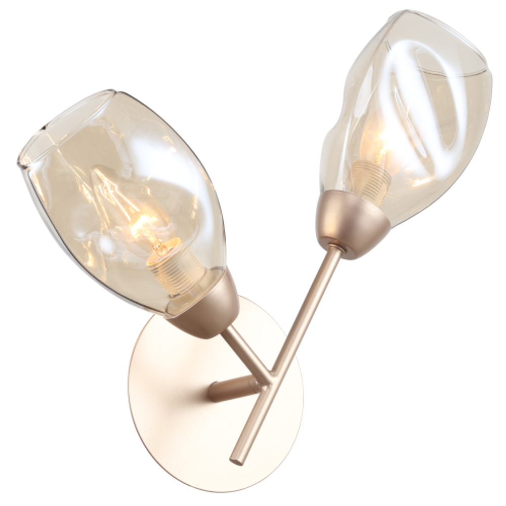 Бра светильник Rivoli Carrie 3124-402 2 х Е14 40 Вт модерн | Модерн