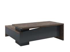 Стол правый 2000х2000х750 с опорной тумбой T-20R.0000-02