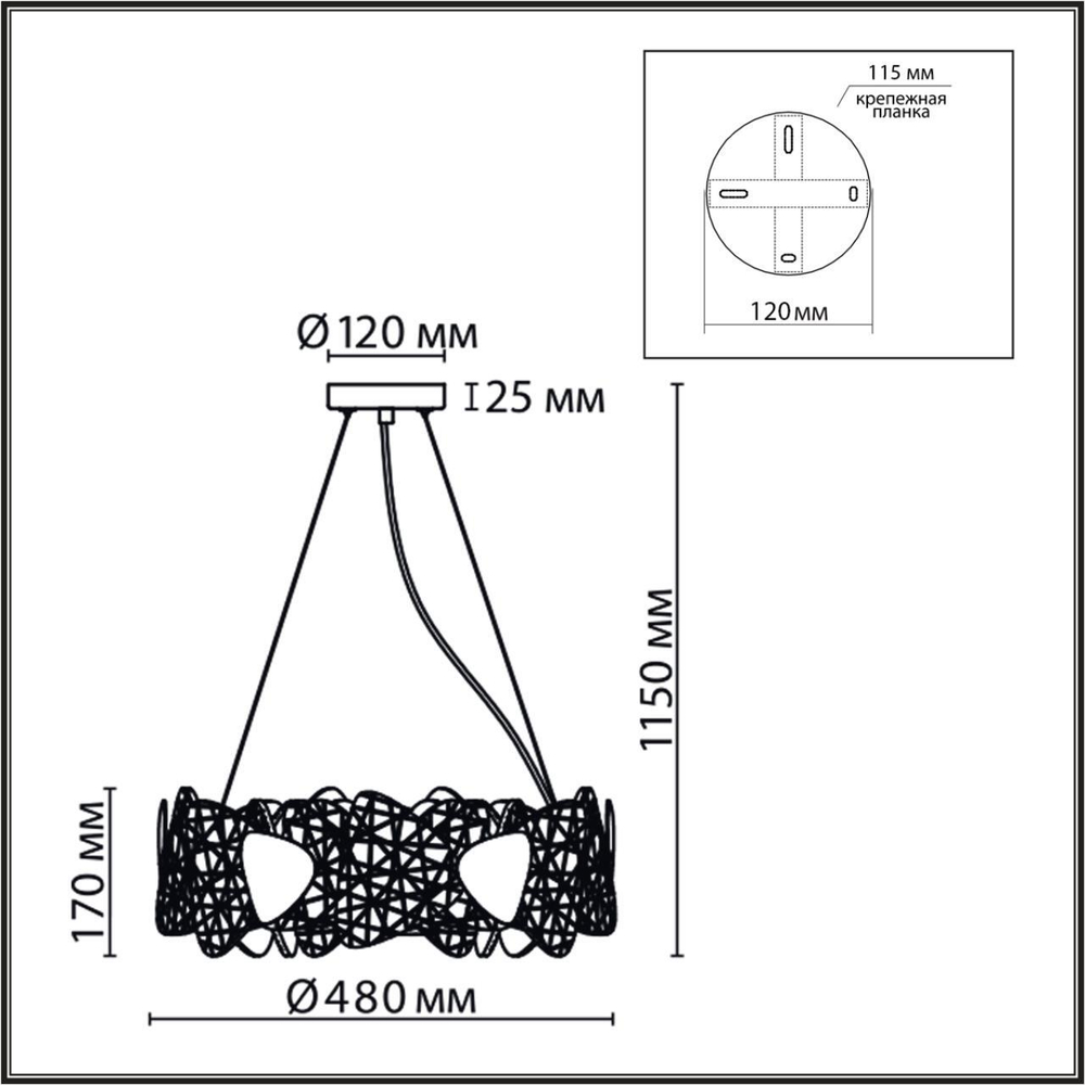 6582/6 NEOCLASSI LN25 50 золотой/прозрачный, золотой металл/стекло, металл Люстра подвесная E14 6*40W 220V QUEENY