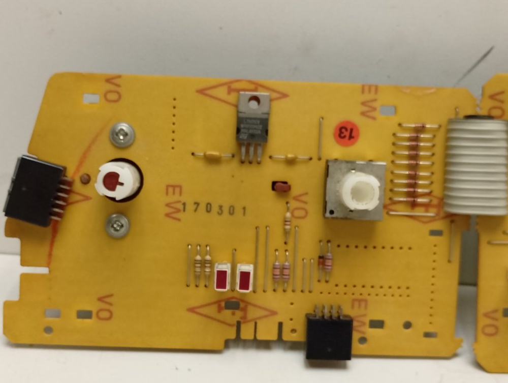 WD54330/02 кт36 Модуль управления (индикации) для стиральной машины Siemens 6707722 б/у