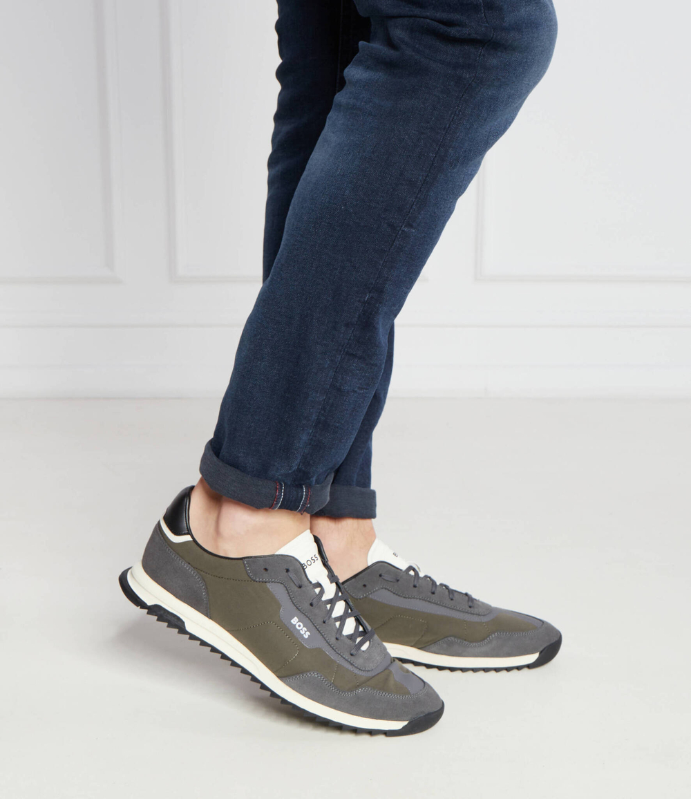 Кроссовки Zayn Lowp nysd BOSS BLACK - хаки(50498891)