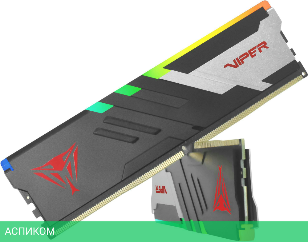 Оперативная память Patriot Viper Venom RGB 2x16GB DDR5 7400MHz (PVVR532G740C36K)