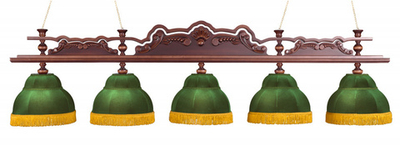 Лампа Император 5 плафонов - клен