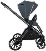 Детская коляска Pituso Mayla Plus 3 в 1 с автокреслом Baesa Black Graphite
