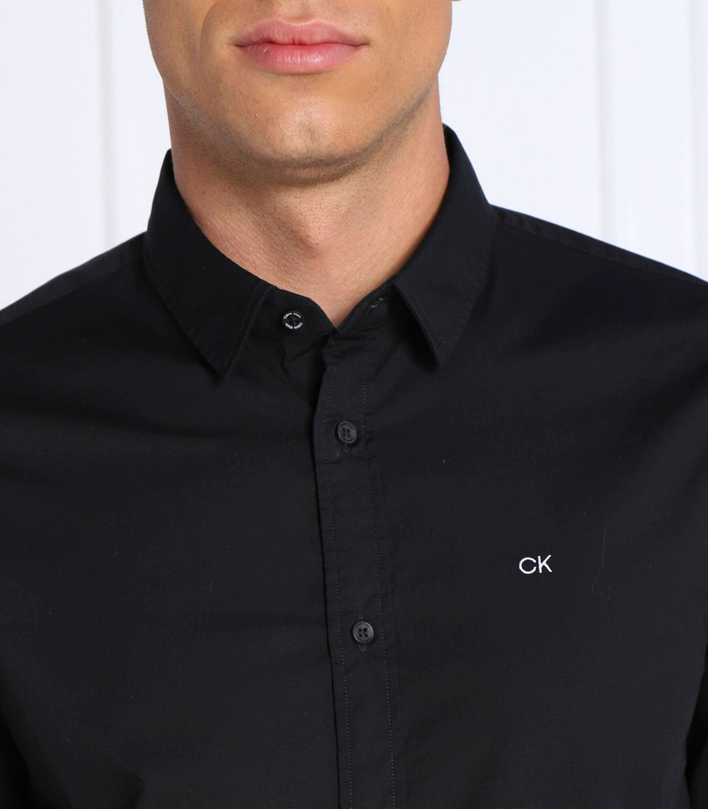 рубашка poplin Calvin Klein - черный(K10K110856)