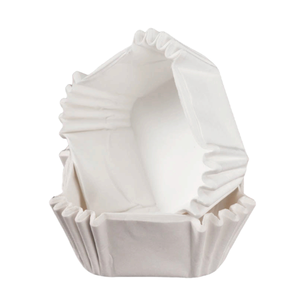 Капсулы для конфет и пирожных белые 35х35 мм h25 квадратные 1000 шт