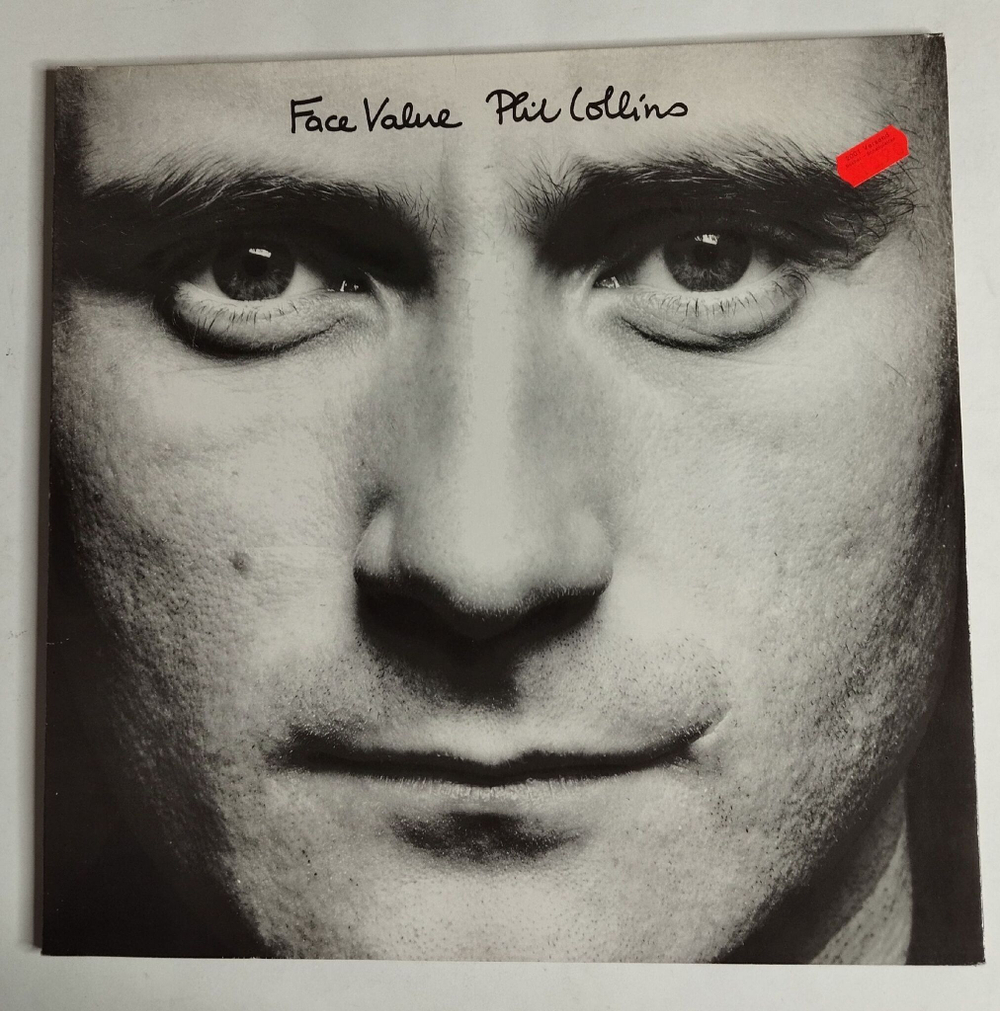 Винтажная виниловая пластинка LP Phil Collins Face Value (Germany 1981) In The Air Tonight