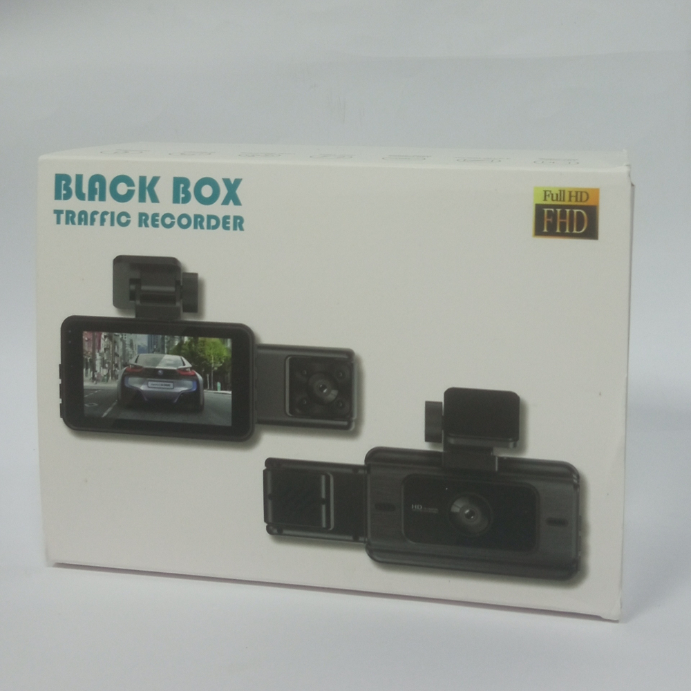 Видеорегистратор с экраном 3"HD +камера в салон BlackBOX DVR S15