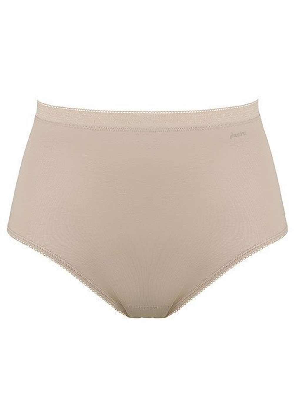 Набор из 2 завышенных plus size трусиков-слип Esencial (Размер: XXL) (Цвет: черный)