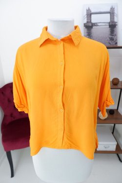 Блузка Weekday из вискозы яркая 46 размер