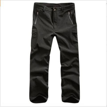 Брюки Shark Skin Soft Shell Black с флисом