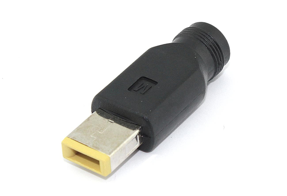 Переходник для ноутбуков Lenovo 5.5x2.1 прямоугольный