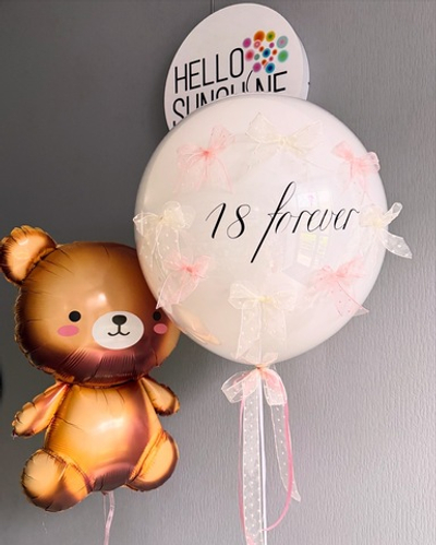 Набор шаров на совершеннолетие