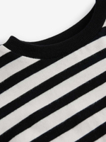 Толстовка укороченная для девочки Next N90-183, Черный, Белый