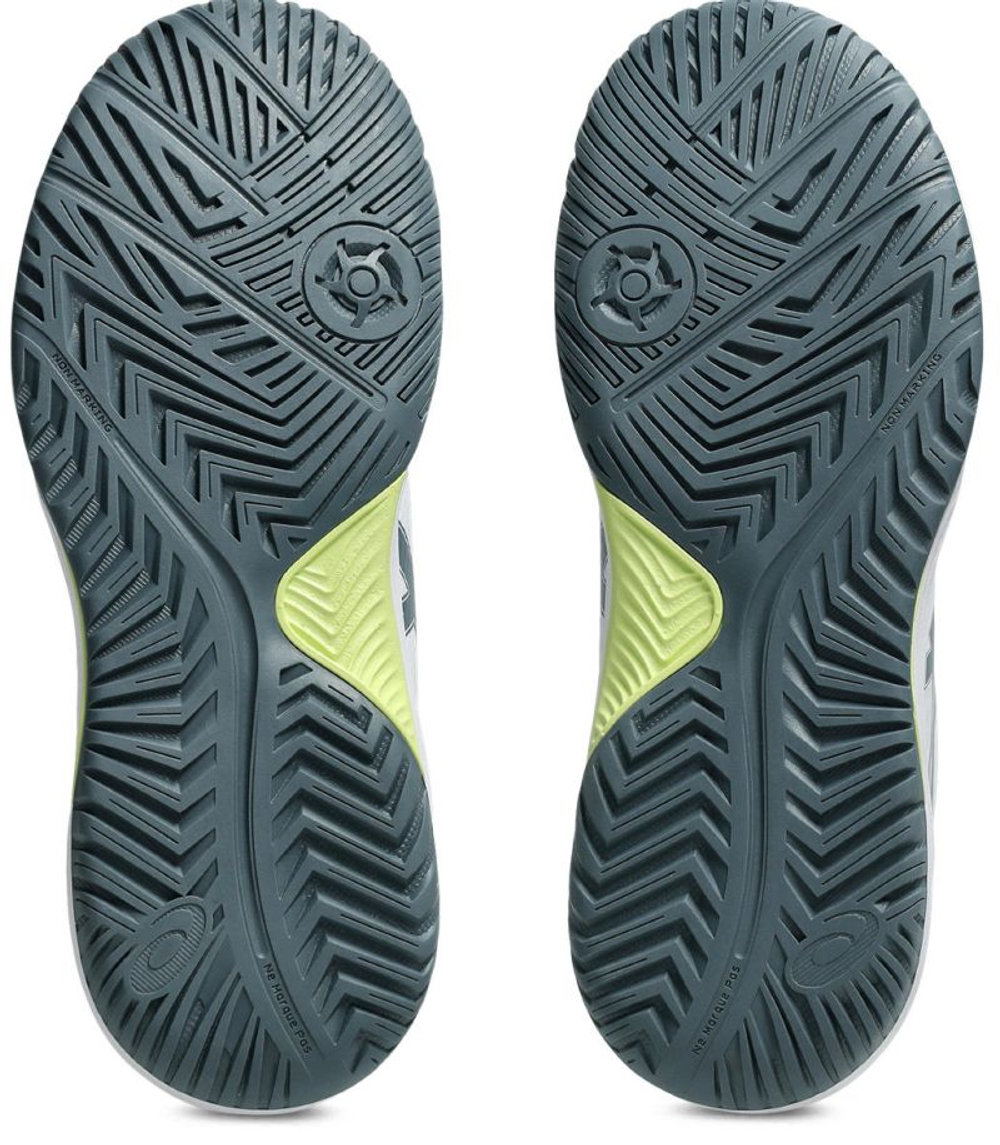 Детские теннисные кроссовки Asics Gel-Dedicate 8 GS - white/ironclad