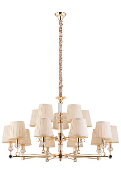 8653/10+5FG GOLD (1) Люстра Veneto Luce