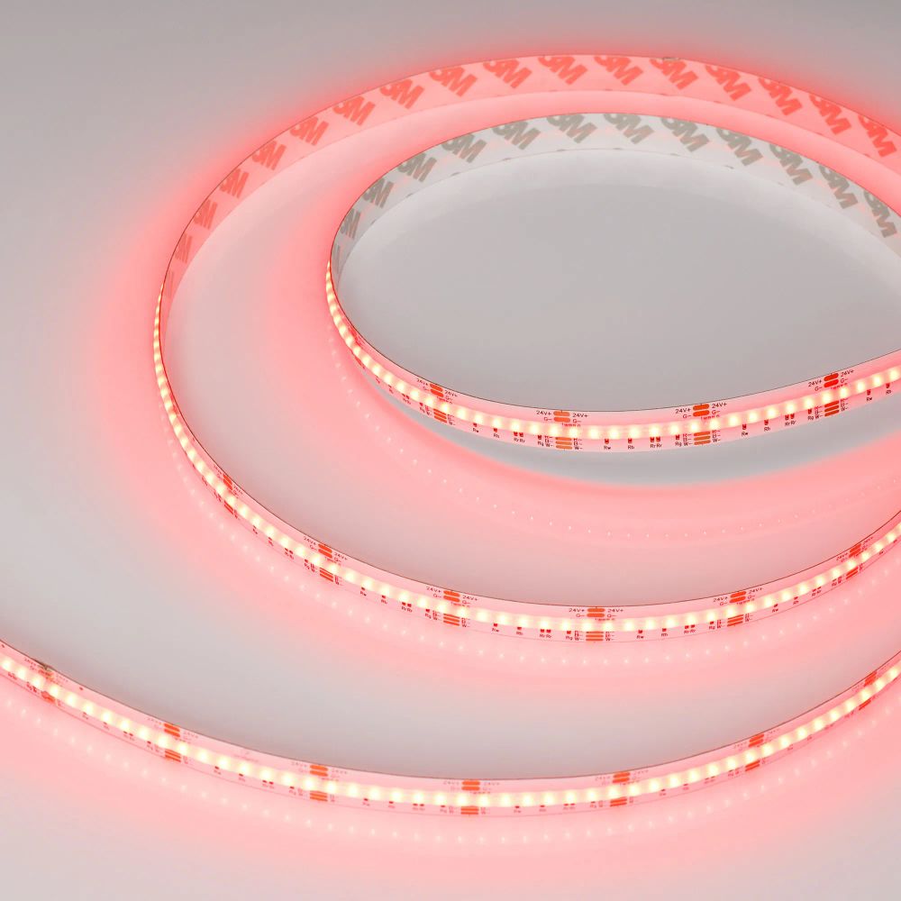 Светодиодная лента CSP-X840-12mm 24V RGBW-White (17.2 W/m, IP20, 5m) (Arlight, 5 лет) 046935