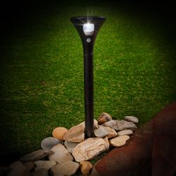 USL-F-169-PT630 SENSOR Садовый светильник на солнечной батарее. с датчиком движения. 1 светодиод. Белый свет. 1x3.7V Li-Ion аккумулятор в-к. IP44. TM Uniel