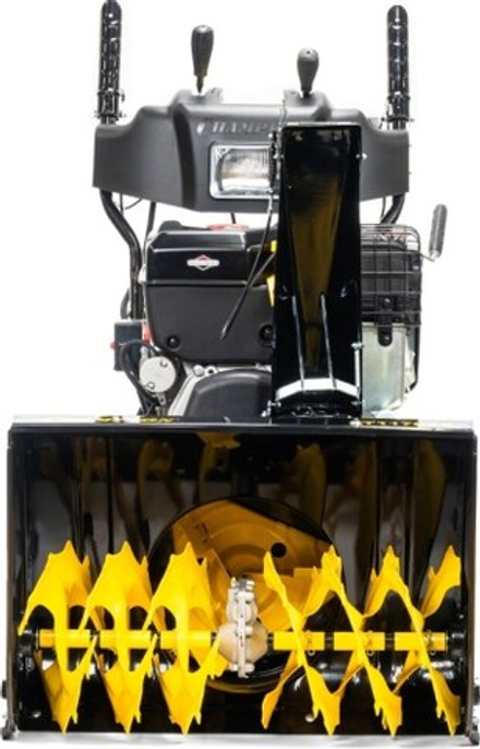 Снегоуборщик бензиновый выброс 15 м с электрозапуском CHAMPION ST1170BS