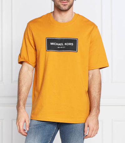 футболка flagship logo Michael Kors - оранжевый(CF2517X1V2)