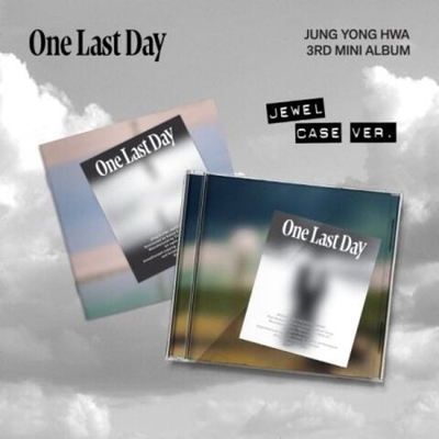 Альбом JUNG YONGHWA - ONE LAST DAY 3rd Mini Album JEWEL CASE RANDOM Version
