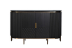 Комод Garda Decor черный 150*55*90 см