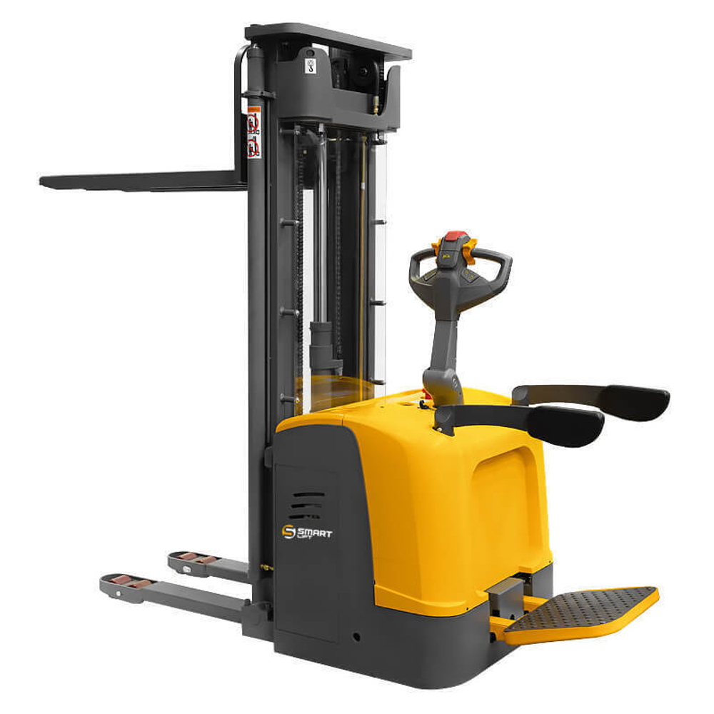 Штабелер электрический самоходный CDDK15-III (1500 кг; 5,6 м; li-ion 24В / 225Ач) SMARTLIFT