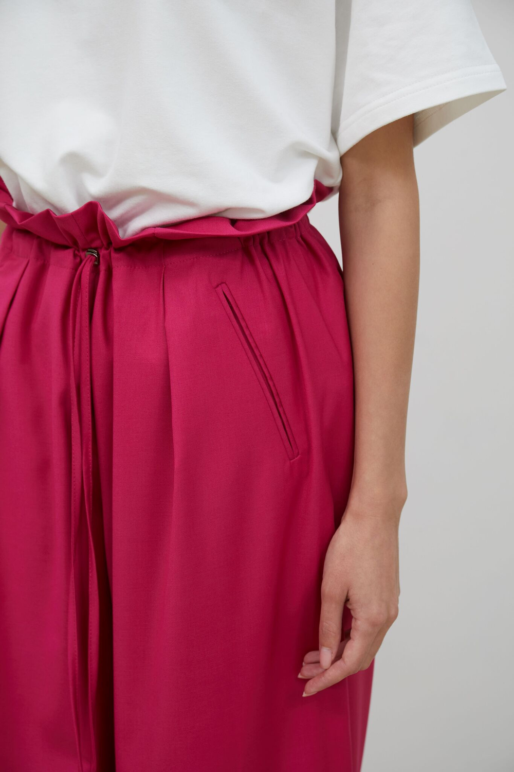 Брюки палаццо (с шерстью)