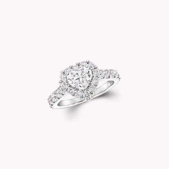 Graff Icon Heart Shape Diamond Engagement Ring