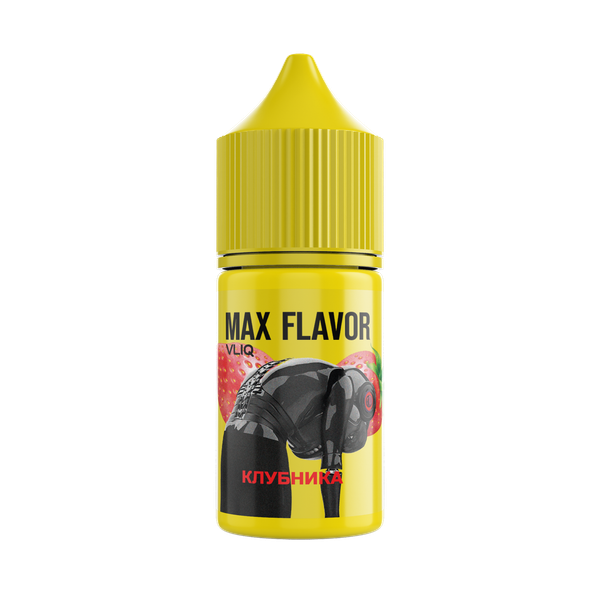 Купить VLIQ Max Flavor 27 мл - Клубника (0 мг)