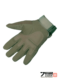 Перчатки полнопалые с костяшками Oakley (Tactica 7.62 Gear) Factory Pilot Gloves (OK-324). Олива