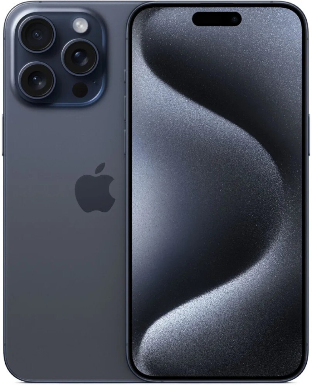 Смартфон Apple iPhone 15 Pro Max 256GB Titanium Blue 2Sim