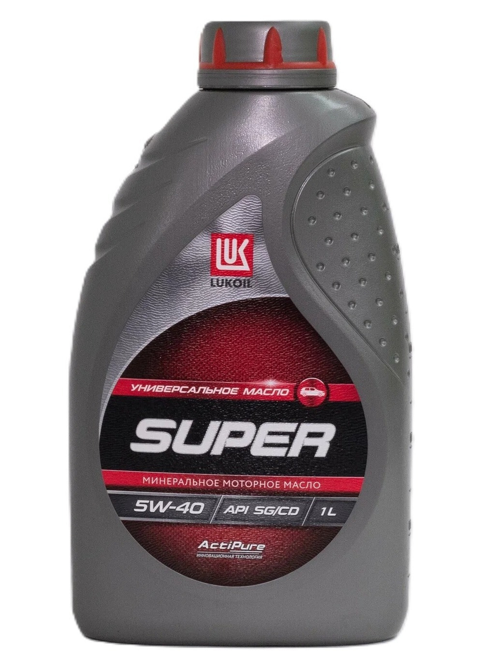 Масло моторное Лукойл супер LUKOIL SUPER 5W-40 SG/CD полусинтетическое 1л