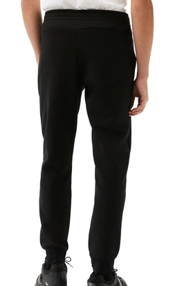 Мужские теннисные штаны Lacoste Mesh Panels Tracksuit Pants - black