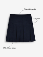 Юбка школьная для девочки Next 130-307, 2 шт., Темно-синий