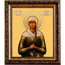 Дария Улыбина мученица. Икона на холсте.