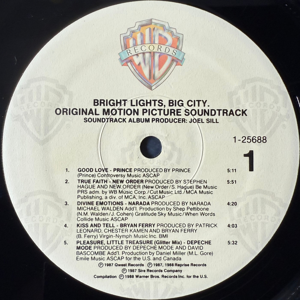Виниловая пластинка Bright Lights, Big City - Original Motion Picture Soundtrack LP