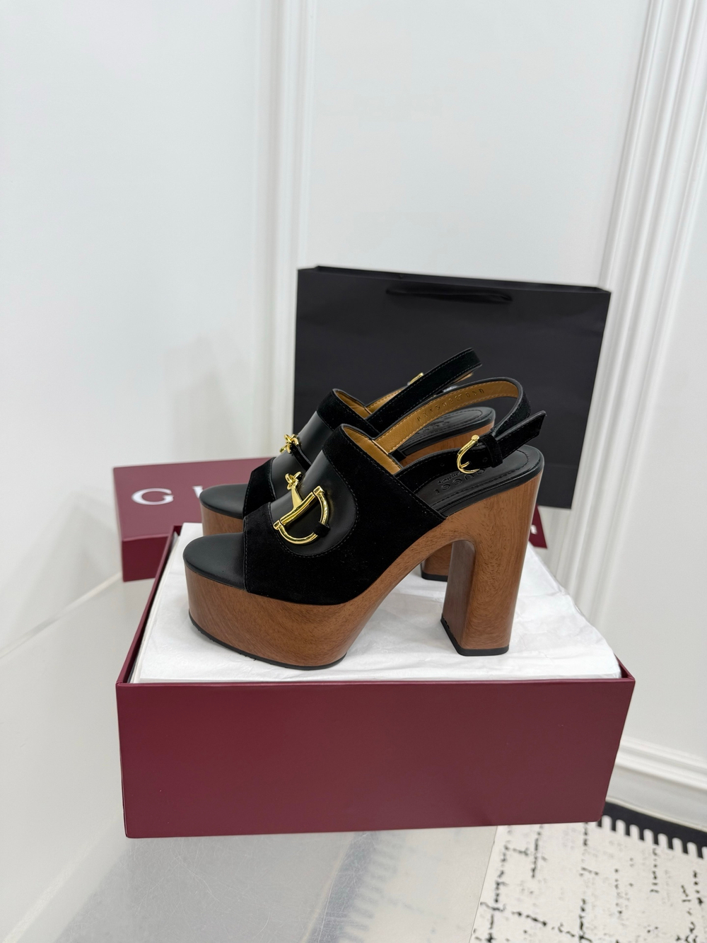 Gucci Horsebit Platform Sandal